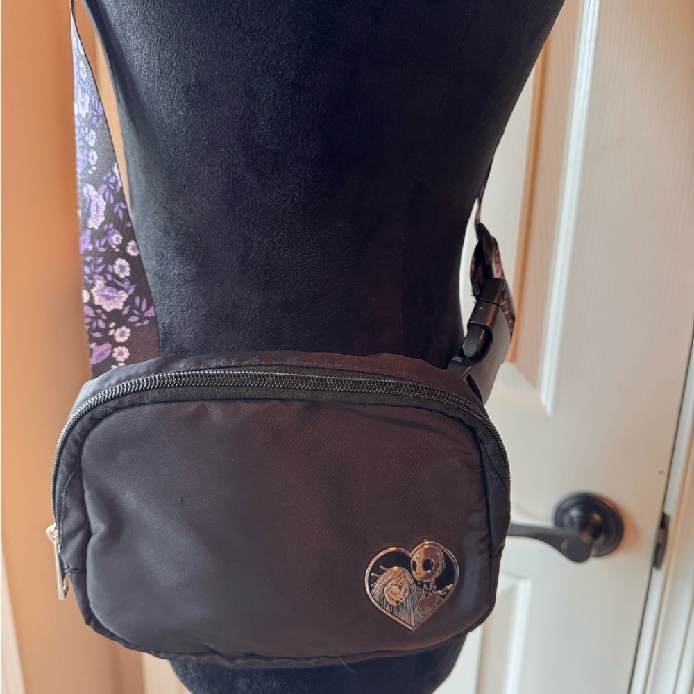 Disney’s Tim Burtons The Nightmare Before Christmas Black Fanny Pack